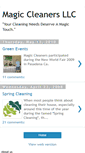 Mobile Screenshot of magiccleaners.blogspot.com