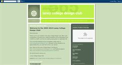 Desktop Screenshot of laneycollegedesignclub.blogspot.com