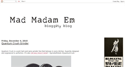 Desktop Screenshot of madmadamem.blogspot.com