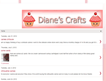 Tablet Screenshot of dianescrafting.blogspot.com