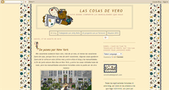 Desktop Screenshot of lascosasdevero.blogspot.com