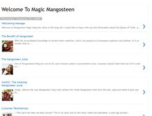 Tablet Screenshot of magicmangosteen.blogspot.com