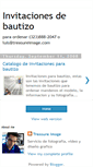 Mobile Screenshot of invitacionesdebautizo.blogspot.com