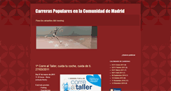 Desktop Screenshot of carreraspopularesmadrid.blogspot.com