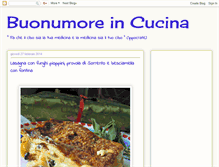 Tablet Screenshot of buonumoreincucina.blogspot.com