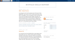 Desktop Screenshot of billsreport.blogspot.com