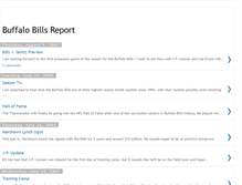 Tablet Screenshot of billsreport.blogspot.com