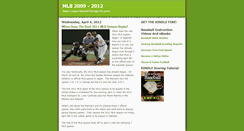 Desktop Screenshot of mlb2009.blogspot.com