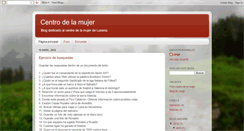 Desktop Screenshot of centrodelamujerlucena.blogspot.com
