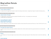 Tablet Screenshot of latihanpemula.blogspot.com