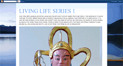 Desktop Screenshot of livinglifeseries1.blogspot.com