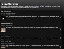 Tablet Screenshot of followourbliss.blogspot.com