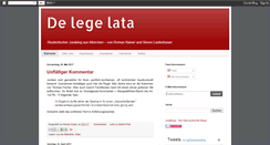 Desktop Screenshot of de-lege-lata.blogspot.com