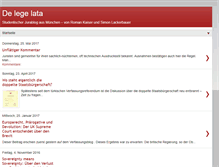 Tablet Screenshot of de-lege-lata.blogspot.com