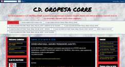 Desktop Screenshot of oropesacorre.blogspot.com