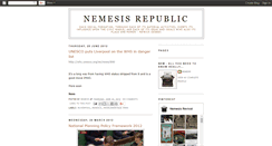 Desktop Screenshot of nemesisrepublic.blogspot.com