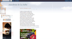 Desktop Screenshot of anecdotasdelajaiba.blogspot.com