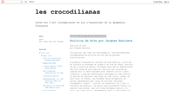 Desktop Screenshot of crocodilianas.blogspot.com