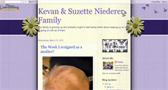 Desktop Screenshot of kevanandsuzetteniederer.blogspot.com