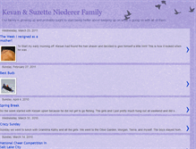 Tablet Screenshot of kevanandsuzetteniederer.blogspot.com