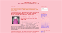 Desktop Screenshot of plussizewear.blogspot.com