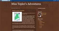 Desktop Screenshot of missteplertravels.blogspot.com