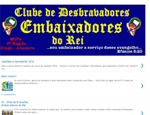 Tablet Screenshot of embaixadores-do-rei.blogspot.com
