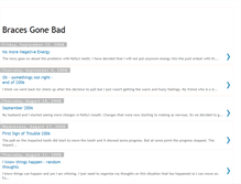 Tablet Screenshot of bracesgonebad.blogspot.com