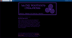 Desktop Screenshot of ladyvoodoo.blogspot.com