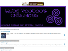 Tablet Screenshot of ladyvoodoo.blogspot.com