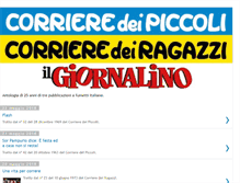 Tablet Screenshot of corrierino-giornalino.blogspot.com