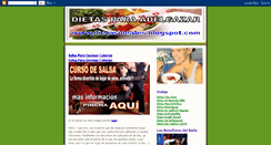 Desktop Screenshot of dietasideales.blogspot.com