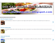 Tablet Screenshot of dietasideales.blogspot.com