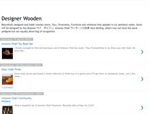 Tablet Screenshot of designerwooden.blogspot.com