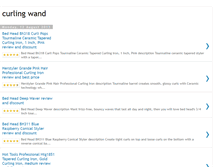 Tablet Screenshot of curlingwands.blogspot.com