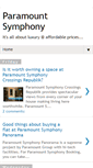 Mobile Screenshot of paramountsymphony.blogspot.com