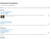 Tablet Screenshot of paramountsymphony.blogspot.com