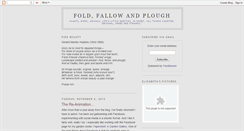 Desktop Screenshot of foldfallowplough.blogspot.com