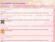 Tablet Screenshot of losvestiditosdemiprincesa.blogspot.com