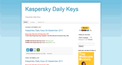 Desktop Screenshot of kasperskey.blogspot.com