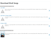 Tablet Screenshot of newdownloadhindisongs.blogspot.com