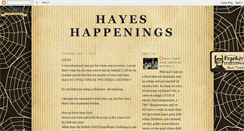 Desktop Screenshot of hayeshappeningschicago.blogspot.com