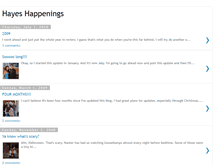 Tablet Screenshot of hayeshappeningschicago.blogspot.com