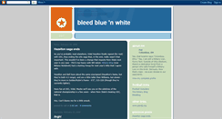 Desktop Screenshot of bleedbluenwhite.blogspot.com