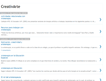 Tablet Screenshot of creatividadconarte.blogspot.com