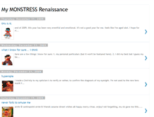 Tablet Screenshot of mymonstressrenaissance.blogspot.com