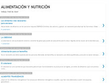 Tablet Screenshot of akalimentacionynutricion.blogspot.com