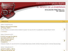 Tablet Screenshot of divulgaciontributaria.blogspot.com
