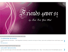 Tablet Screenshot of friends4eversz.blogspot.com