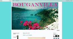 Desktop Screenshot of bouganvilladreaming.blogspot.com